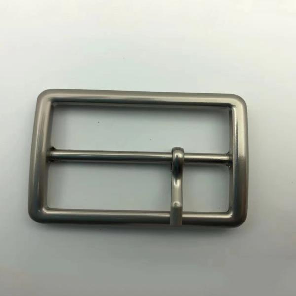Dark Silver Grey Needlepoint Belt Buckle 20.8x20.8mm 26x22mm