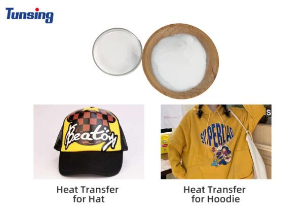 DTF Heat Transfer Printing White Tpu DTF Powder Hot Melt Adhesive Powder