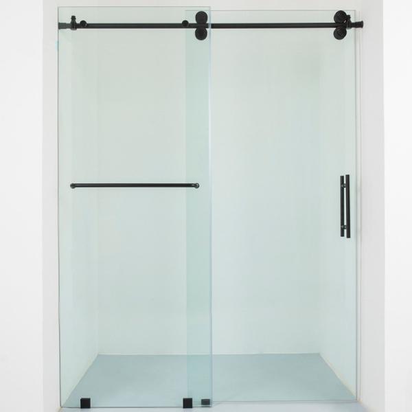 QJYSDG01 3mm-12mm толщина без рамы Сдвижная дверь душа для ванной