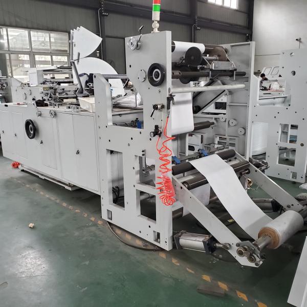 High Speed Automatic Paper Bag Making Machine 160-420mm For Snack Packing#automatic shopping bag making machine