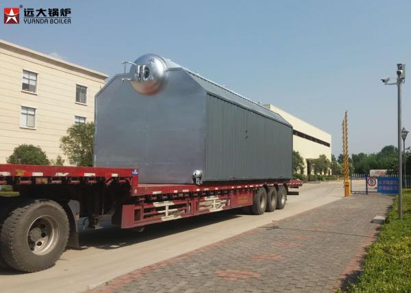 8T Biomass Wood Boiler High Efficiency Running , Wood Chips Fired Boiler