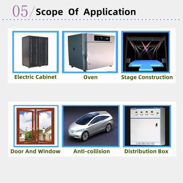 Прокладка уплотнения силиконовой резины низкой плотности