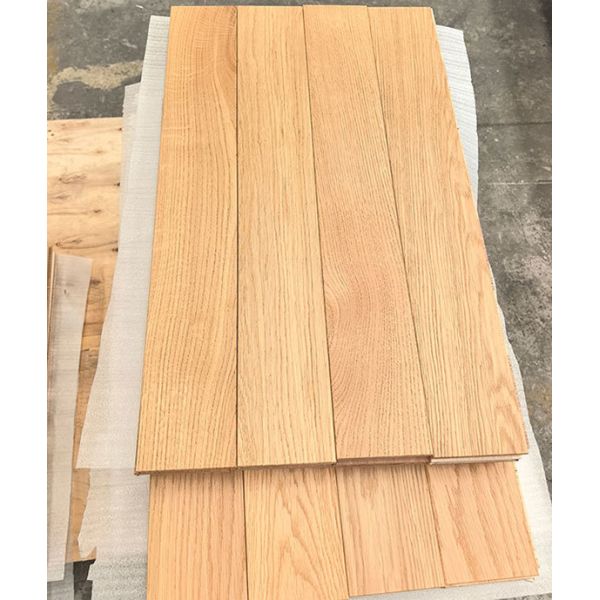 White Oak Herringbone Parquet Flooring with Matt 5-10% Finish and 25 Years Residential Warranty