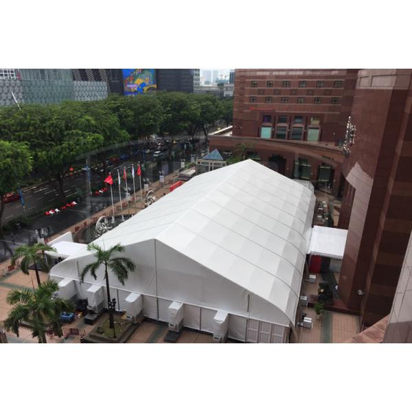 Waterproof PVC Aluminium Frame Tents 20mx30m For Storage Warehouse