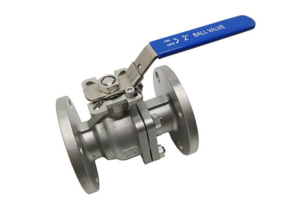 150LB 300LB 2  Flanged Ball Valve Stainless Steel CF8 CF8M Direct Mounting Pad