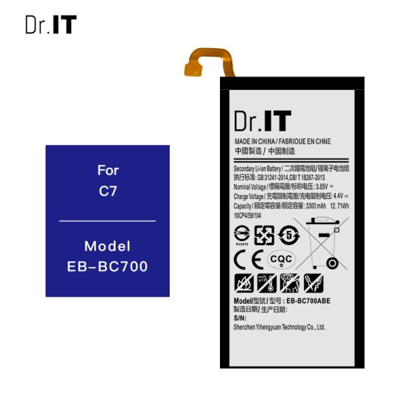 Lightweight 3300mAh Samsung Phone Battery Replacement C7 BC700