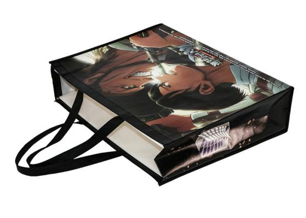 Durable Custom Shopping Bags Heavy Duty Laminated Non Woven Polypropylene Made