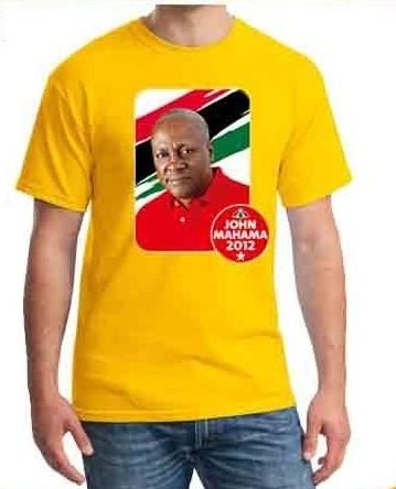 Printing Polyester / Cotton Stylish T Shirts Solid Colored For Election Campaign
