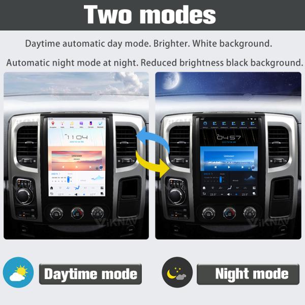 12.1 дюймовый Android 13 Стерео Для 2013-2019 Dodge Ram Радио Сенсорный экран GPS навигация Мультимедийный проигрыватель Carplay