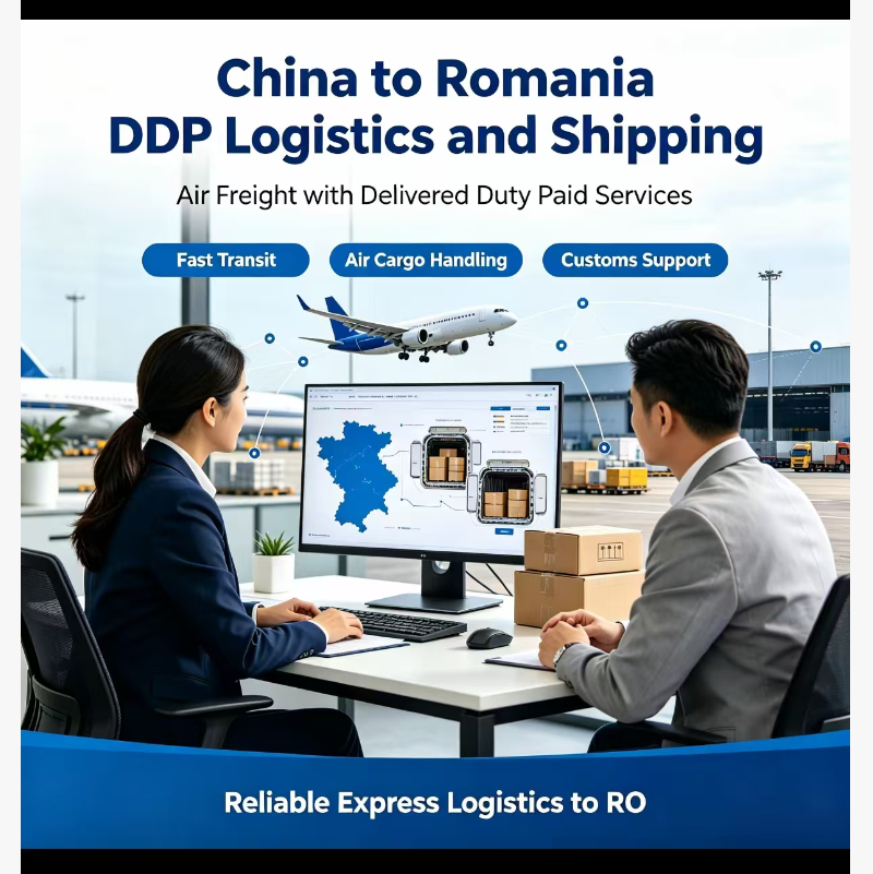 China to Romania DDP Logistics and Shipping with Delivered Duty Paid Services