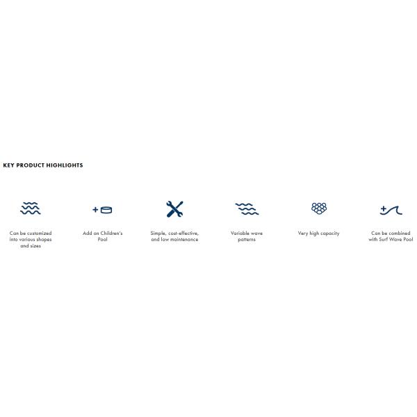 ODM équipement de jeu en eau pour surf, piscine à vagues, tsunami
