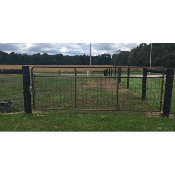 Сваренные панели загона лошади провода с воротами фермы 14/16 калибруют трубку