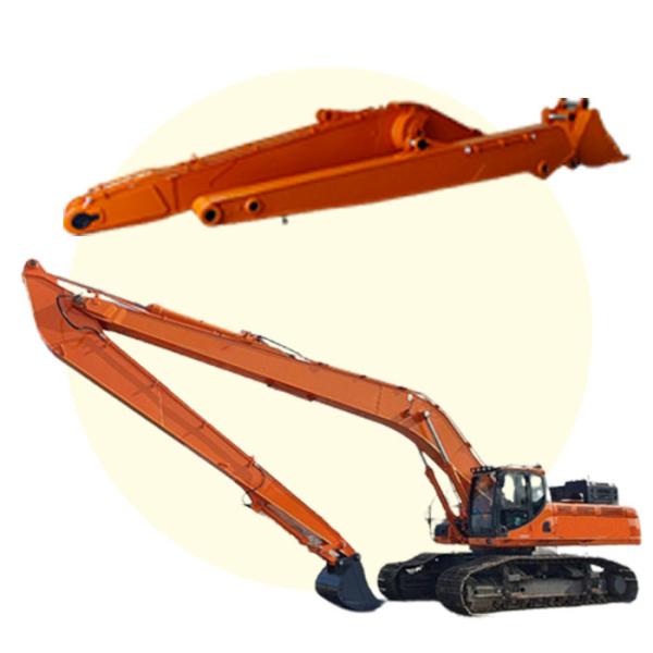 Jaune JCB017 Excavateur Longue portée Boom 7-35m Longueur