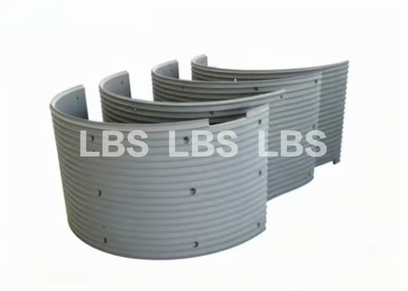 Split Type Spiral Groove Drum Sleeve Q355D Steel Left-hand For Lifting