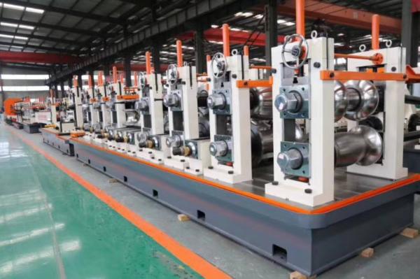 High Productivity 220v Uncoiler Stainless Steel Tube Mill