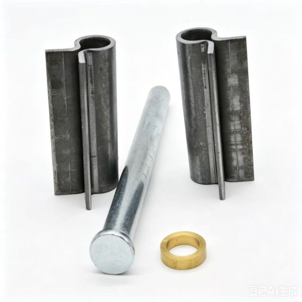 Welding hinge H26502X hinge leaf ringent, with washer or bearing,material:iron, finishing:self color or zinc plating