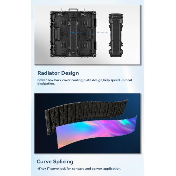 1920x1080 Outdoor Holographic LED Display Board IP65 Waterproof P5.9 pixels