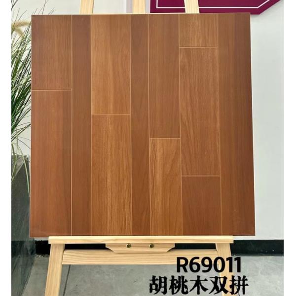 600x600mm AAA Antiderrapante de cerámica de madera marrón