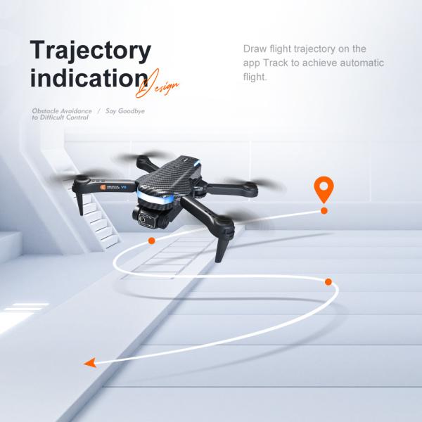 Drone de inspecção de infraestruturas de 200 m Drone com câmara dobrável Drone com evitação de obstáculos