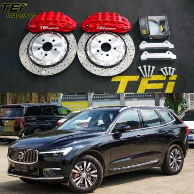 Front Big Brake Kit 6 Piston Caliper With 355x28mm Rotor BBK Auto Brake System For Volvo XC60 18 Inch Car Rim