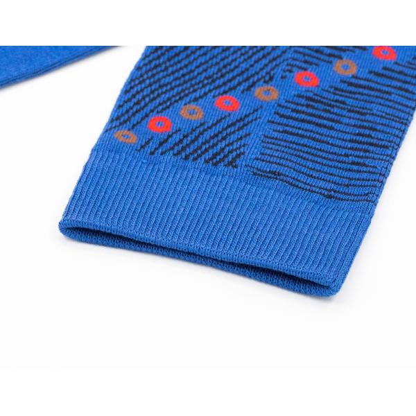 Bamboo Fiber Mens Dress Socks Colorful , Organic Cotton Nylon Cool Mens Dress Socks