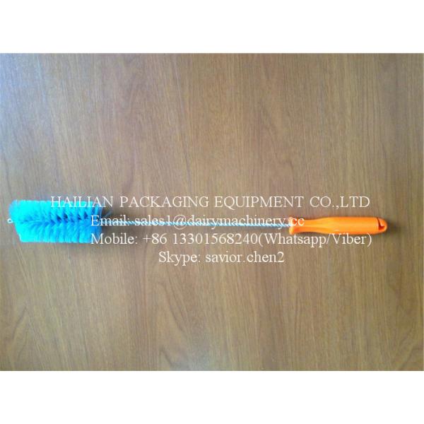 La machine à traire épargne la brosse de nettoyage pour l'usage de ferme de vache avec la couleur orange