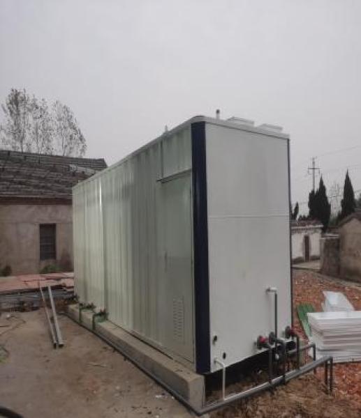 Medical Solar Powered Wastewater Treatment Plant Stable Home Sewage Treatment Plant
