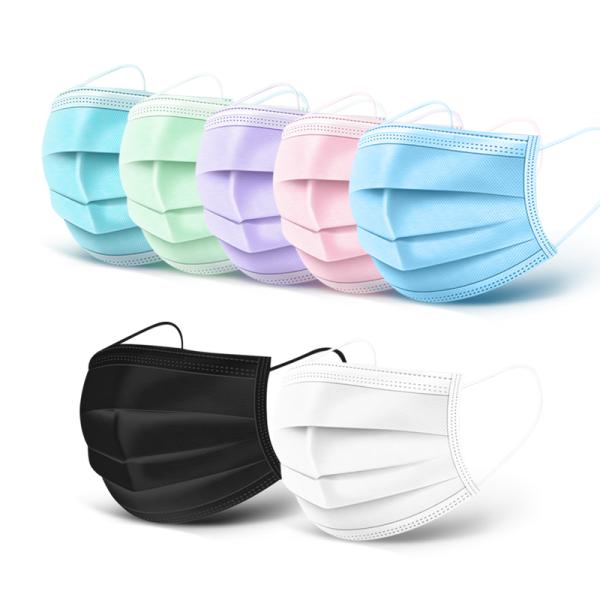 3 курсируйте устранимый медицинский лицевой щиток гермошлема маски 95% BFE устранимый не сплетенный