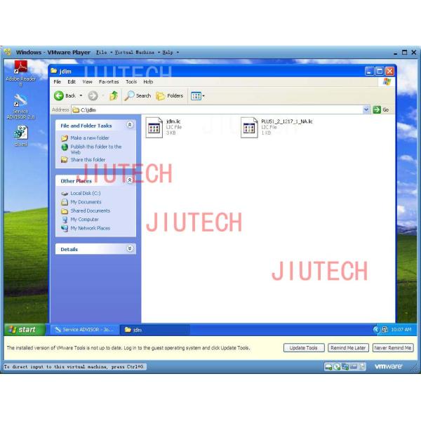 CF de diagnóstico del consejero 2,8 del servicio de John Deere del analizador del camión resistente