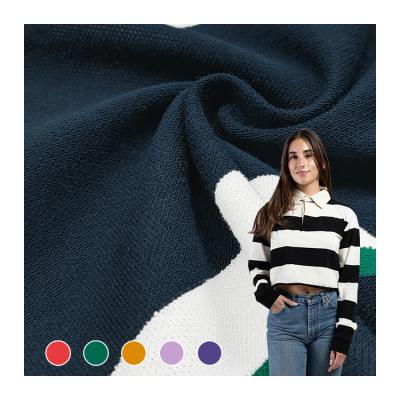 Custom Striped Knitting Fabric for Fashion Dress, China Supplier Sustainable Stripe Pique Fabric for Garment/