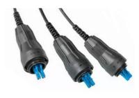 Pérdida de inserción óptica del cordón de remiendo de la fibra de la prenda impermeable de ODVA-SC/LC 0.2db para RRU BBU