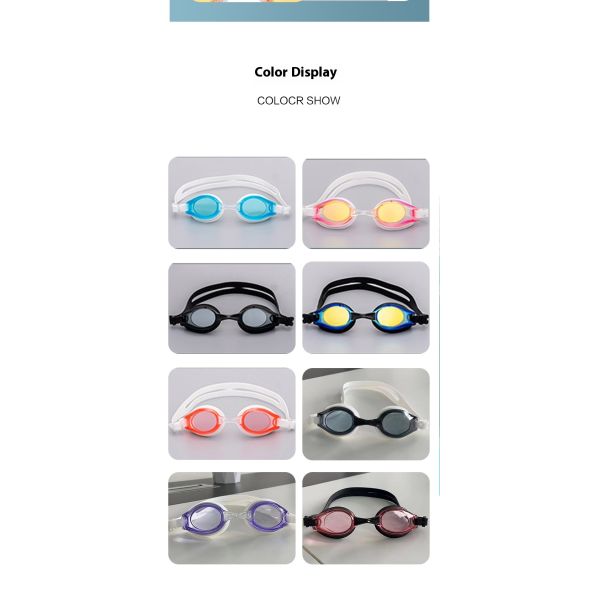 Fashionable adult best-selling swimming goggles - electroplated anti-fog type - swimming goggles