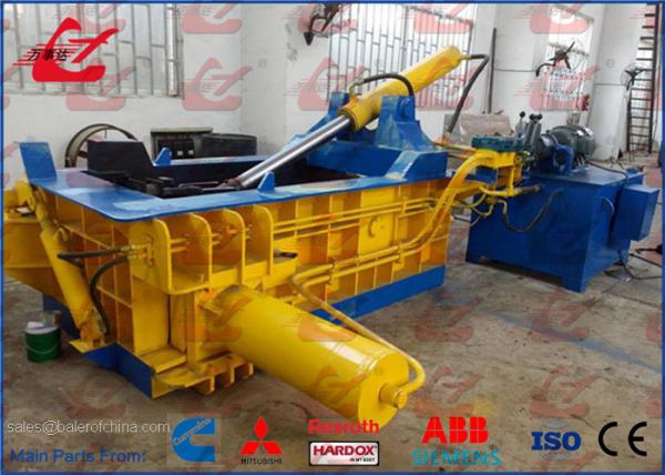 Y83-125 Model 18.5kW Aluminum Profiles Light sheet Hydraulic Metal Baler Press High Capacity
