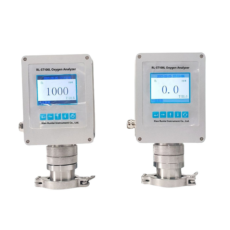 Electrochemical Trace Oxygen Analyzer O2 Gas Meter