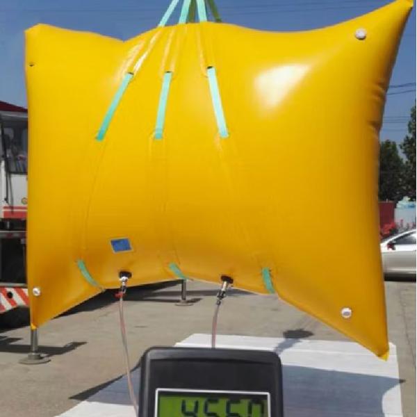 Hf Soldadura de tejido revestido de PVC elevadores de embarcaciones bolsas de aire tipo almohada cerrada