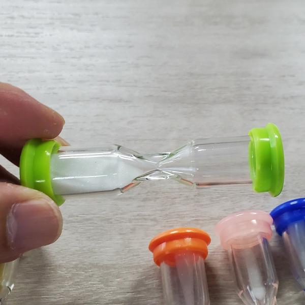30 Second One Minute Hourglass Timer , Plastic Board Game Timer