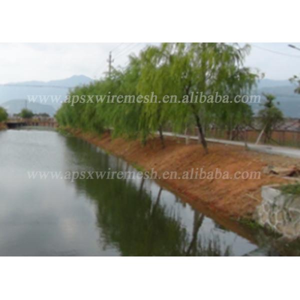 Река горячего гальванизированное/Pvc покрытое сетки Gabion корзин заполненное камнем для защиты