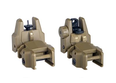 Flip - Up Rifle Sights Kit Rear And Front Night Sight For And Picatinny Rails