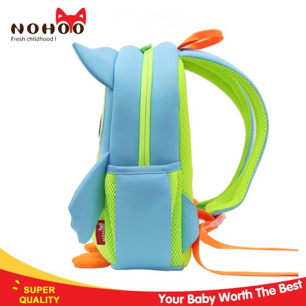 Lovely owl desgin waterproof kids toddler backpack for boys girls