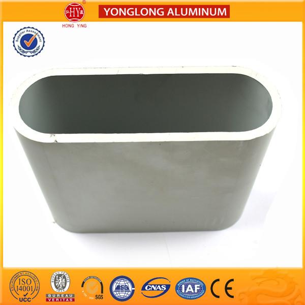 Custom Standard Extruded Aluminum Hollow Profile / Aluminium Door Frame Profile
