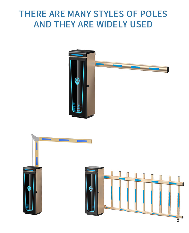 DC Brushless Motor Parking Barrier Gate IP67 For Turnstiles In Parking Lot Systems