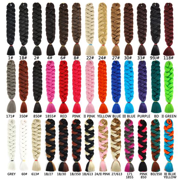 High Temperature Fiber Braiding Hair In Bulk 100% Real True Hair For Pre-Bonded Type NAIL