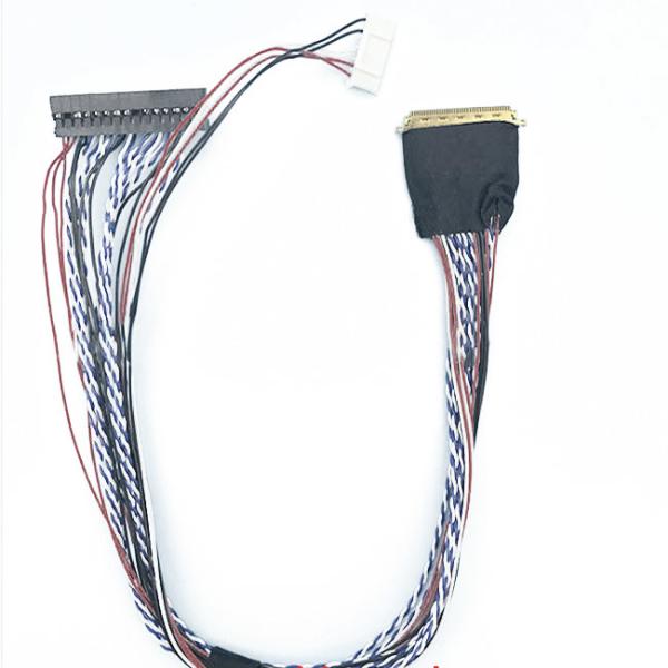 Cabo completo do cabo 300V 600V Hd Lvds da tela de IPEX 20455 040E 12 LVDS