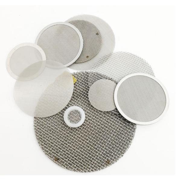 Industrial wire cloth woven metal fabric stainless steel filter screen wire mesh circles
