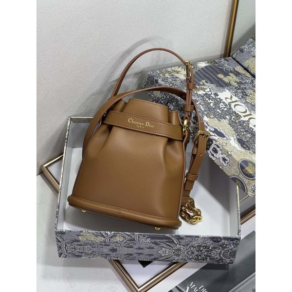 Выбитая телячья кожа сумки спорта Dior CD седловины золота сумки C'est Dior христианская