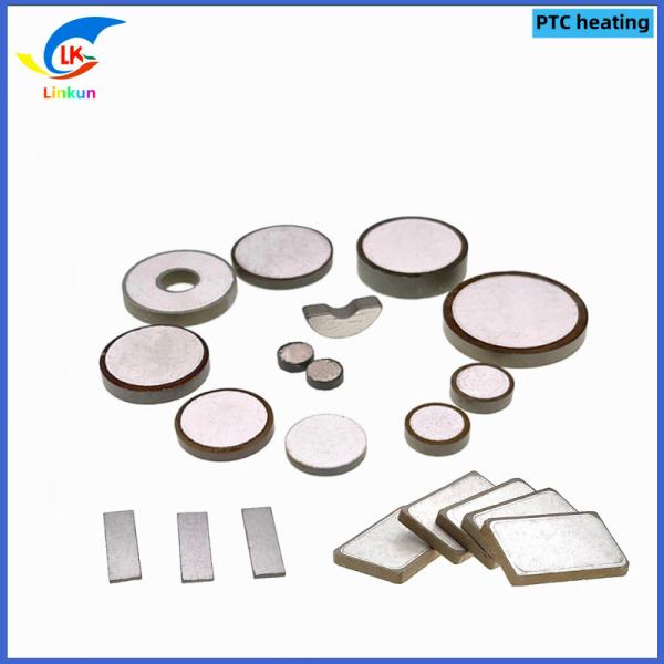 8*3mm Round Silver Plated PTC Thermistor Chip 2800-5600 Ohm 208 Degrees Celsius 230V Heating Element Thermistor