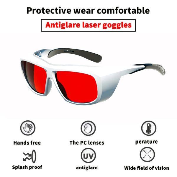 Laser Welding Diode OD5 OD7 800-1100 Fiber Cutting Safety Glasses Anti-scratch Yag Protective Work Welding Laser Safety Glasses