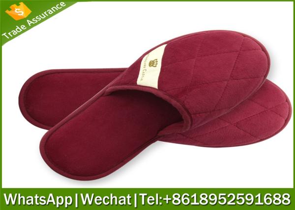 hotel slipper,SPA Slippers,Velvet slippers manufacturer,Velvet slipper with logo