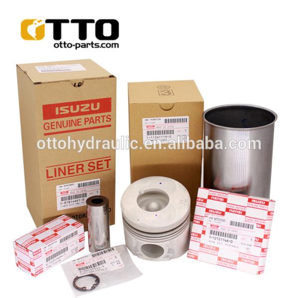 Genuine Isuzu 6WG1 Parts ZX450 6WG1T Liner Kit 1-87812072-0 1878120720 187812-0720