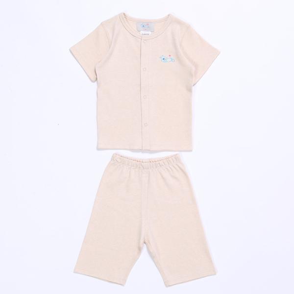 Millidoll Original colour cotton Antibacterial  babies pyjamas sleeping suit short sleeve 2-6 years